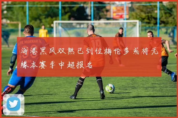 海港黑风双煞已到位梅伦多或将无缘本赛季中超报名